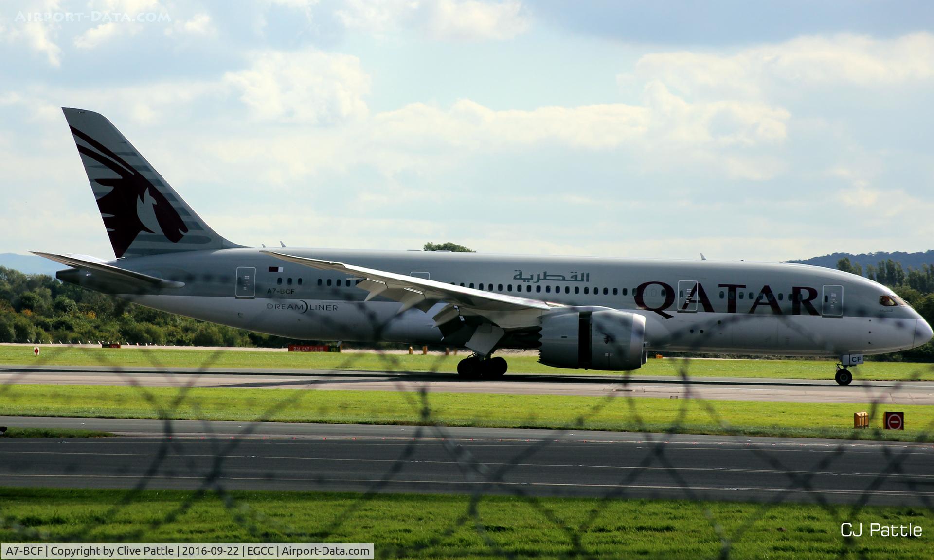 A7-BCF, 2013 Boeing 787-8 Dreamliner C/N 38324, Manchester EGCC