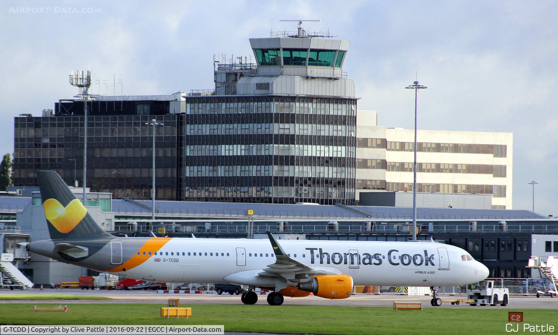 G-TCDD, 2014 Airbus A321-211 C/N 6038, At EGCC