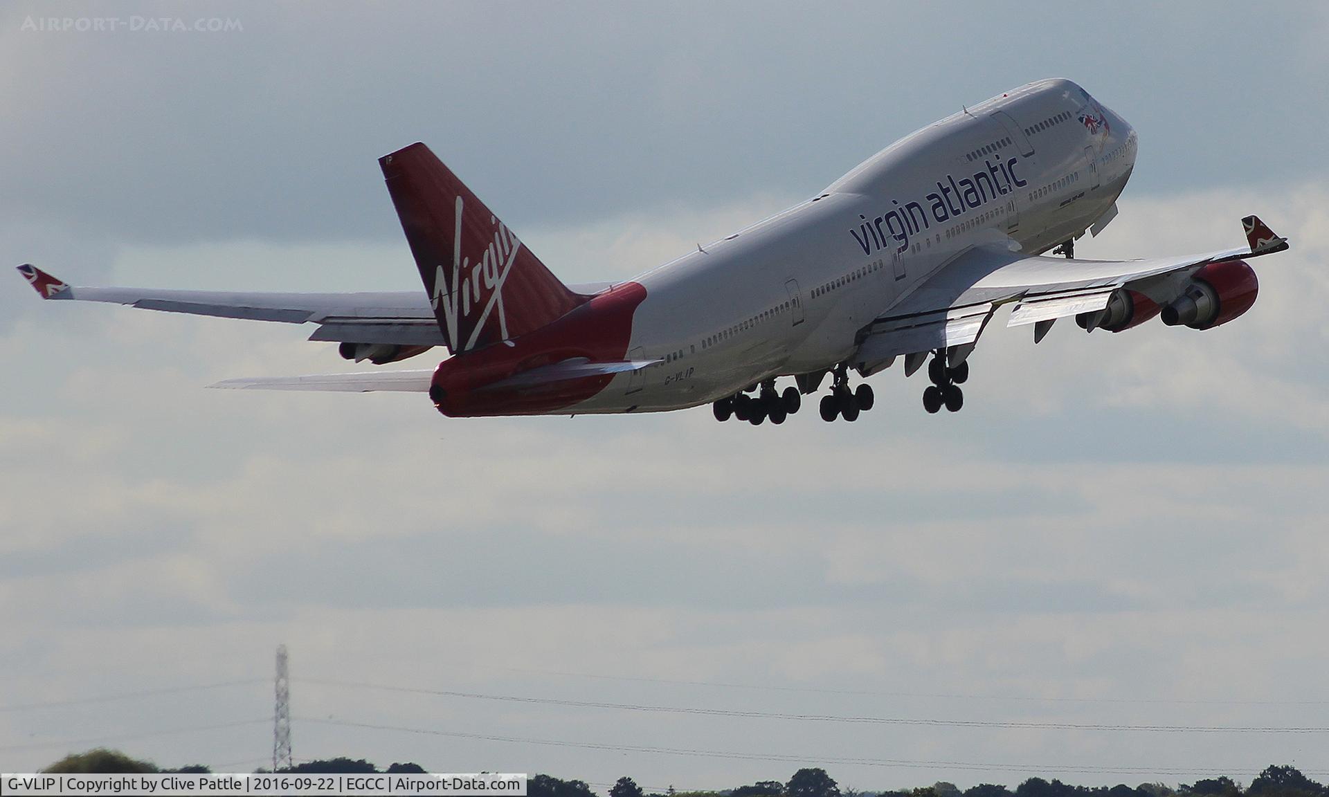 G-VLIP, 2001 Boeing 747-443 C/N 32338, EGCC departure