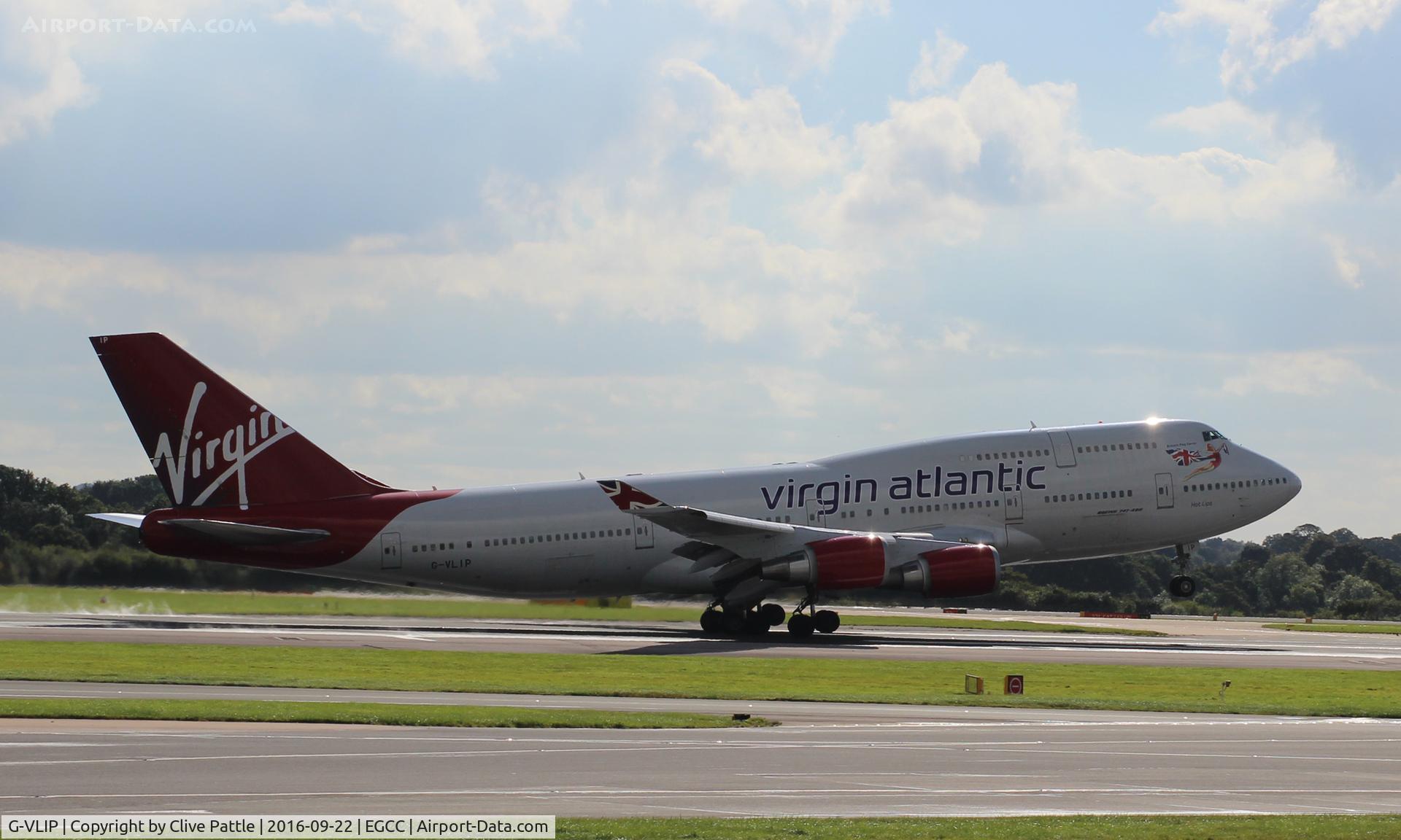 G-VLIP, 2001 Boeing 747-443 C/N 32338, Manchester departure