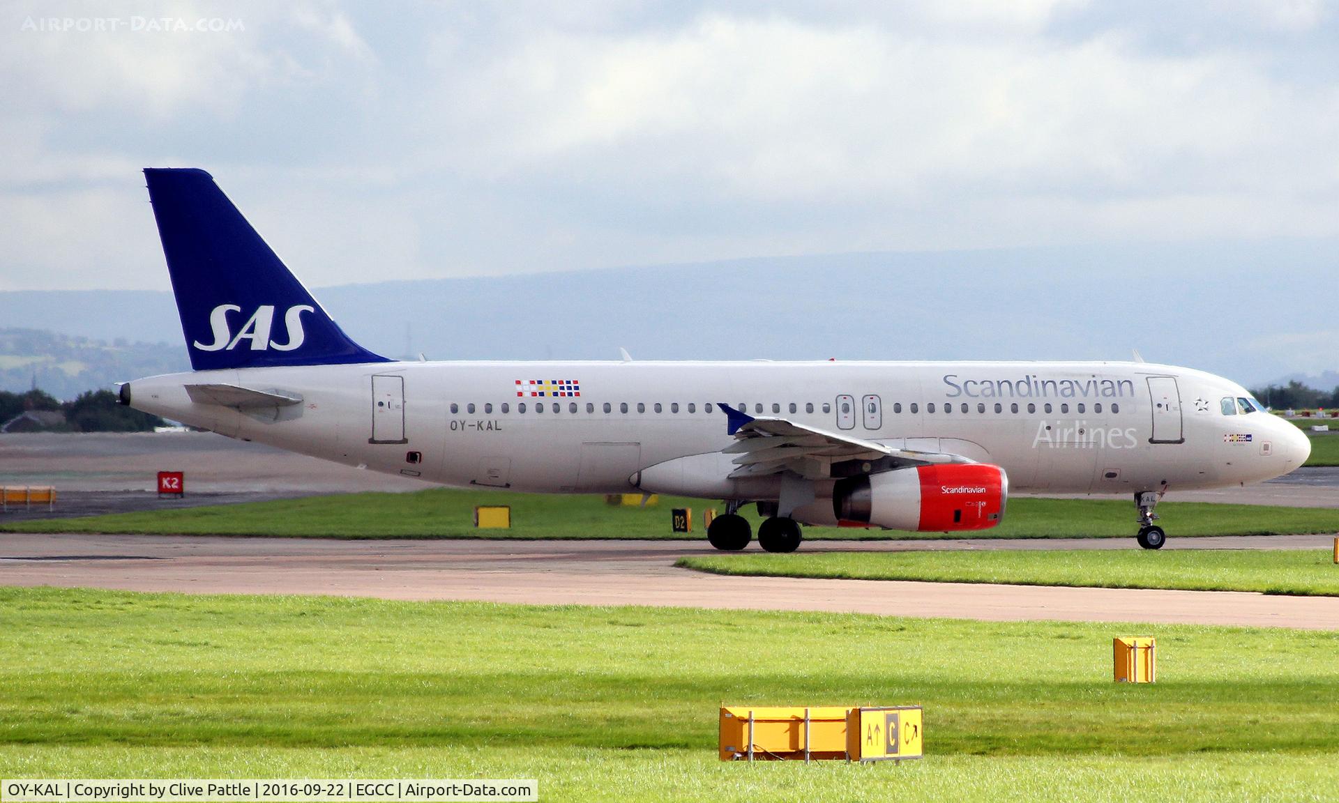 OY-KAL, 2006 Airbus A320-232 C/N 2883, At EGCC