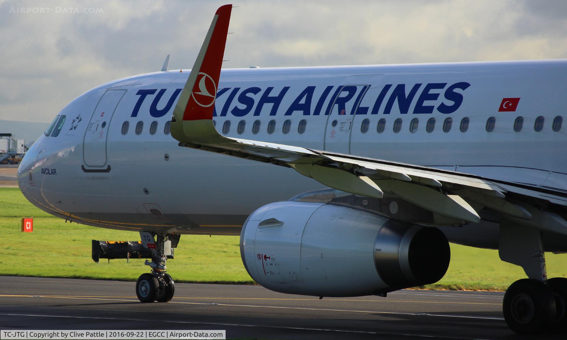 TC-JTG, 2016 Airbus A321-231 C/N 6990, EGCC arrival