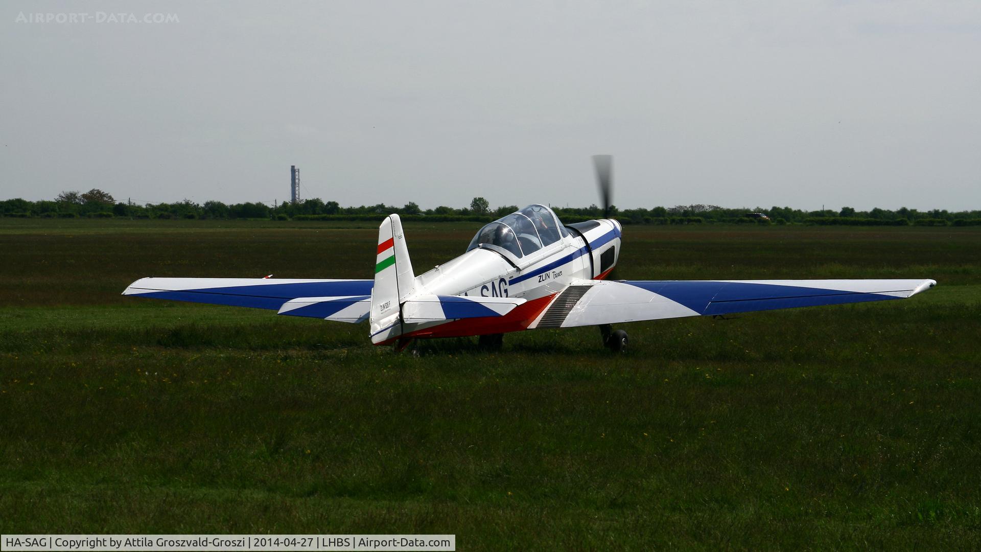 HA-SAG, 2007 Zlin Z-526F Trener Master C/N 1253, Budaörs Airport, Hungary