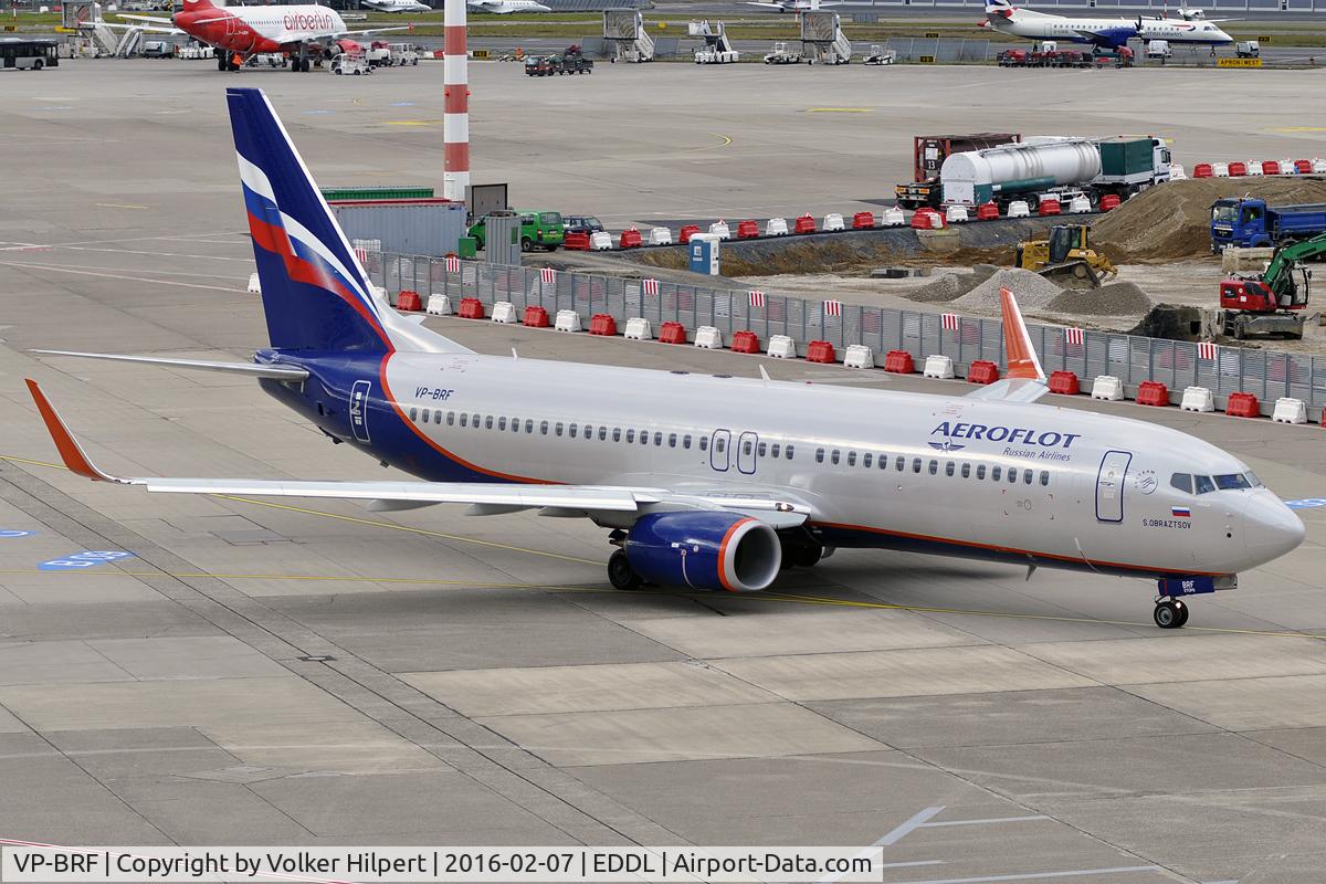 VP-BRF, 2013 Boeing 737-8LJ C/N 41195, at dus
