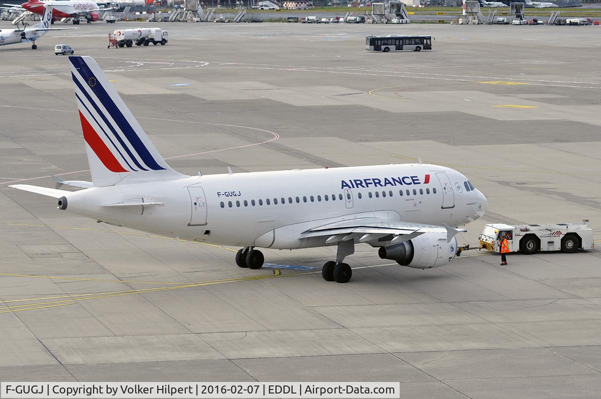 F-GUGJ, 2005 Airbus A318-111 C/N 2582, at dus