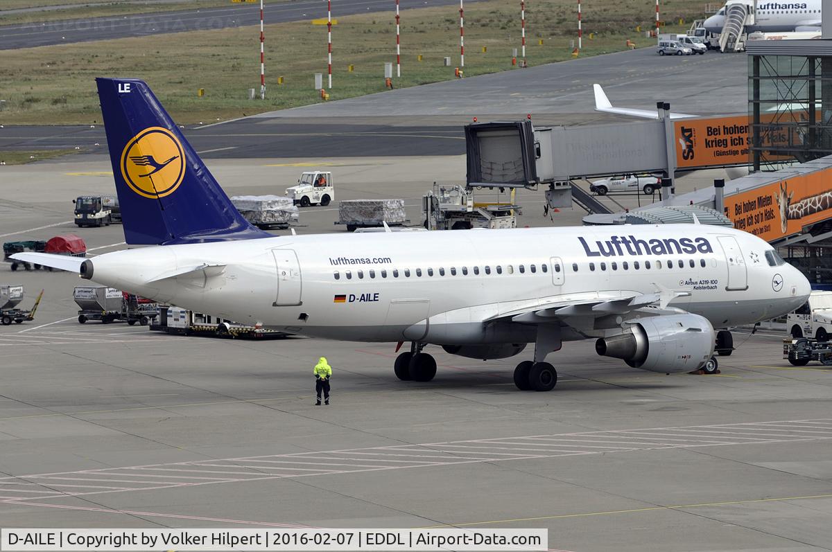 D-AILE, 1996 Airbus A319-114 C/N 627, at dus