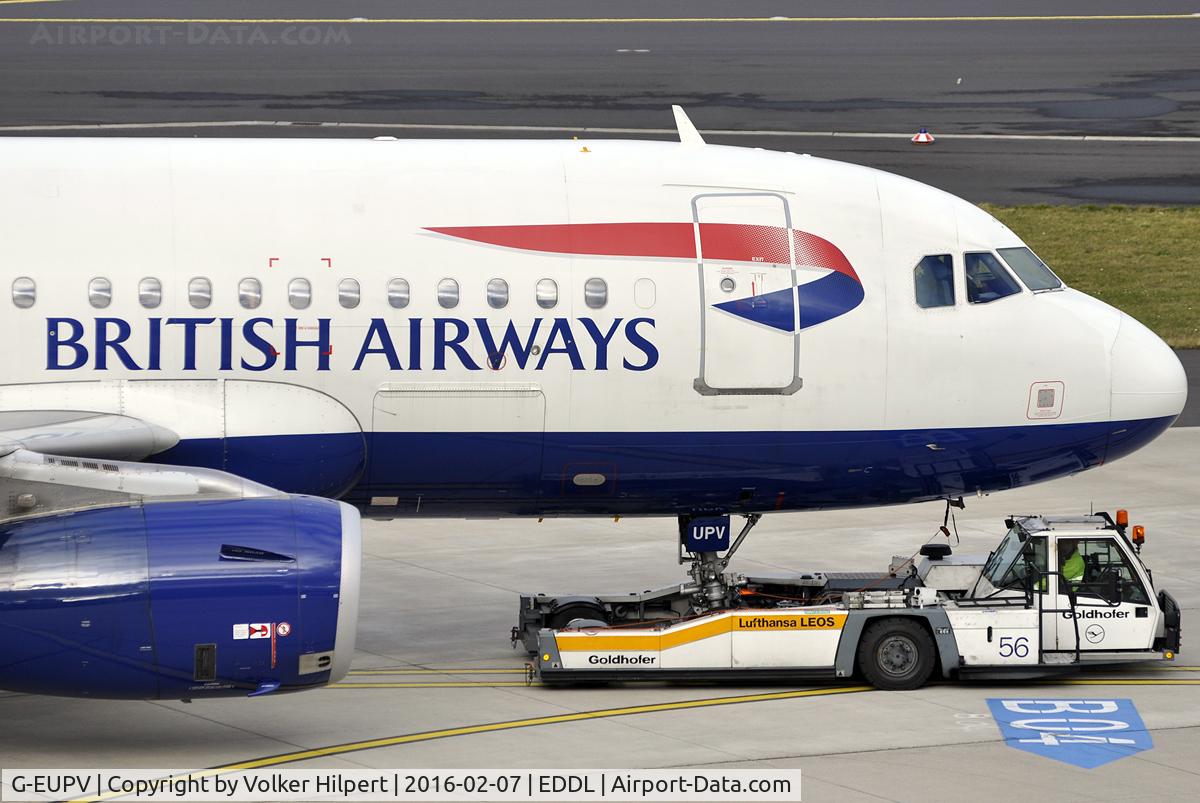 G-EUPV, 2001 Airbus A319-131 C/N 1423, at dus