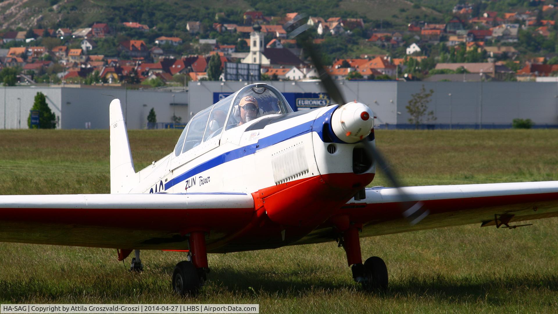 HA-SAG, 2007 Zlin Z-526F Trener Master C/N 1253, Budaörs Airport, Hungary