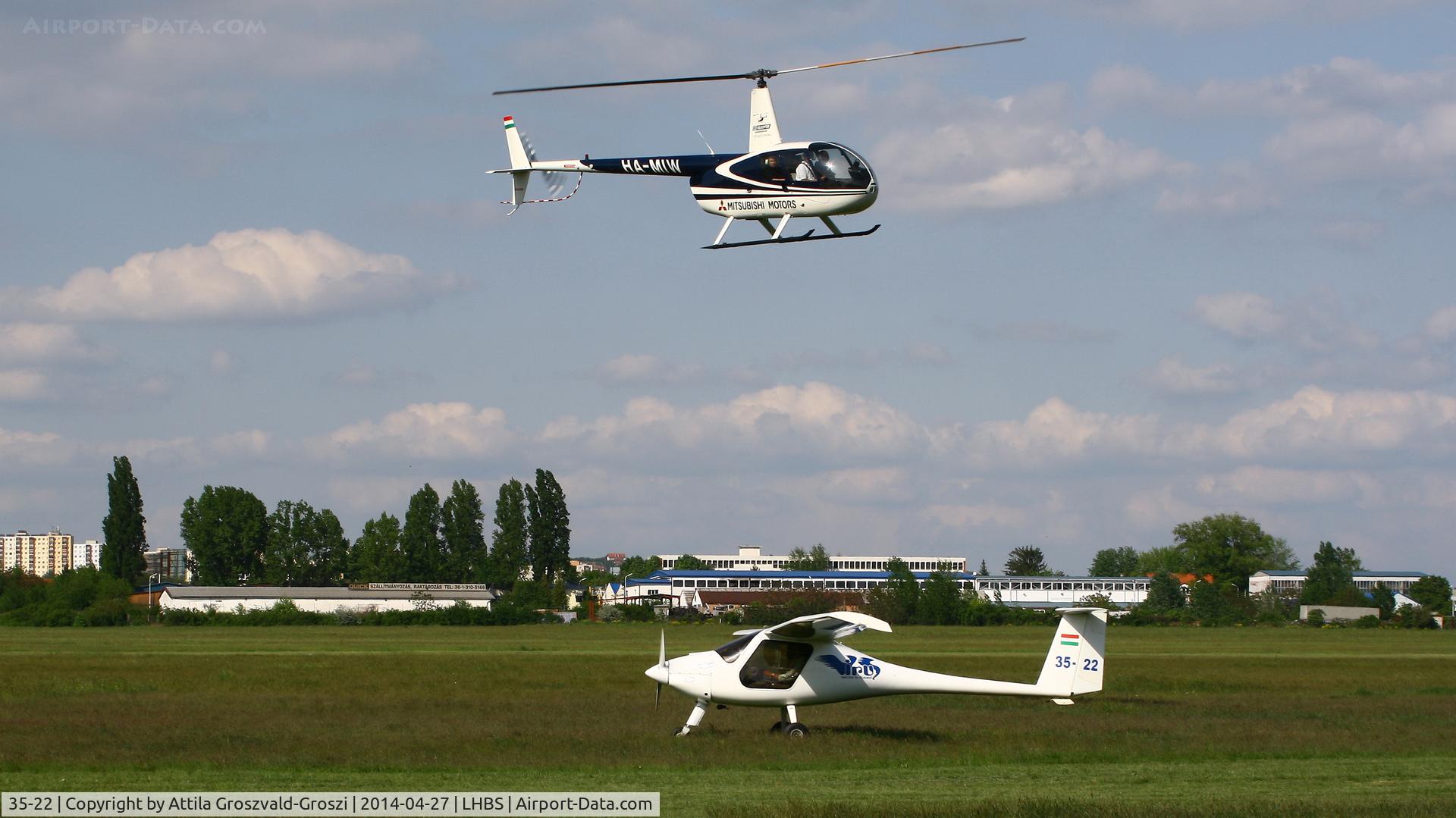 35-22, Pipistrel Virus 912 C/N 085R1V91221102, Budaörs Airport, Hungary