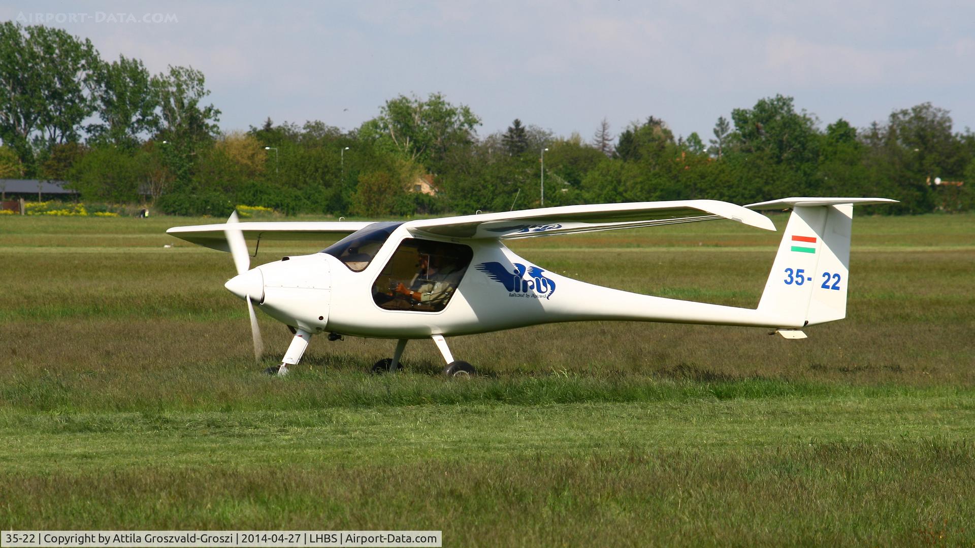 35-22, Pipistrel Virus 912 C/N 085R1V91221102, Budaörs Airport, Hungary