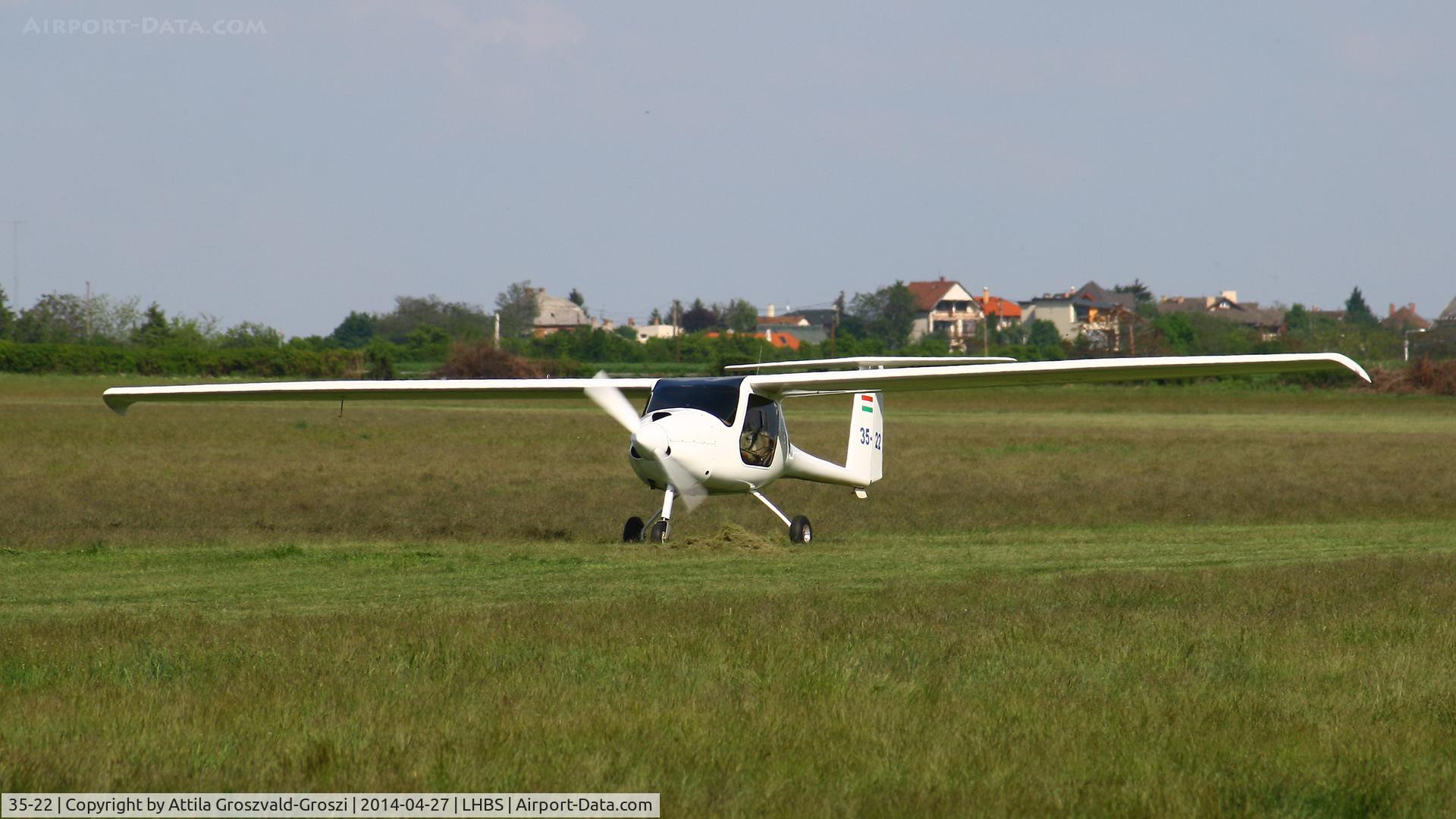 35-22, Pipistrel Virus 912 C/N 085R1V91221102, Budaörs Airport, Hungary