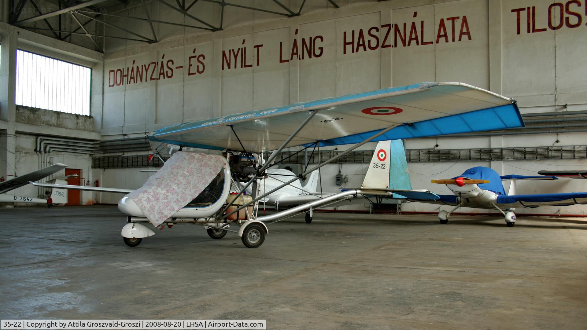 35-22, Ferrari ULM Tucano C/N 0223, Szentkirályszabadja Airport, Hungary