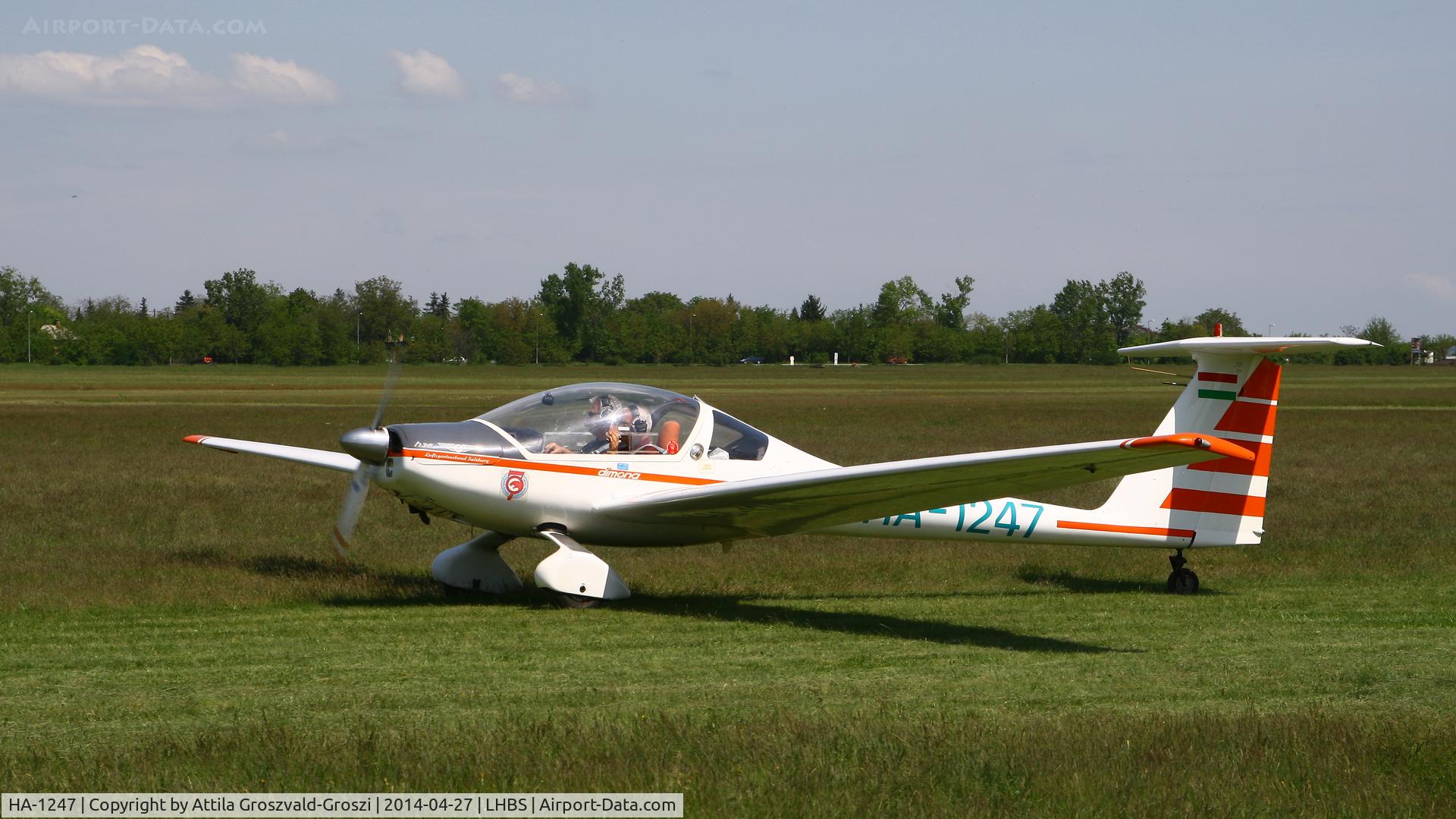 HA-1247, 1984 Hoffmann H-36 Dimona C/N 3631, Budaörs Airport, Hungary