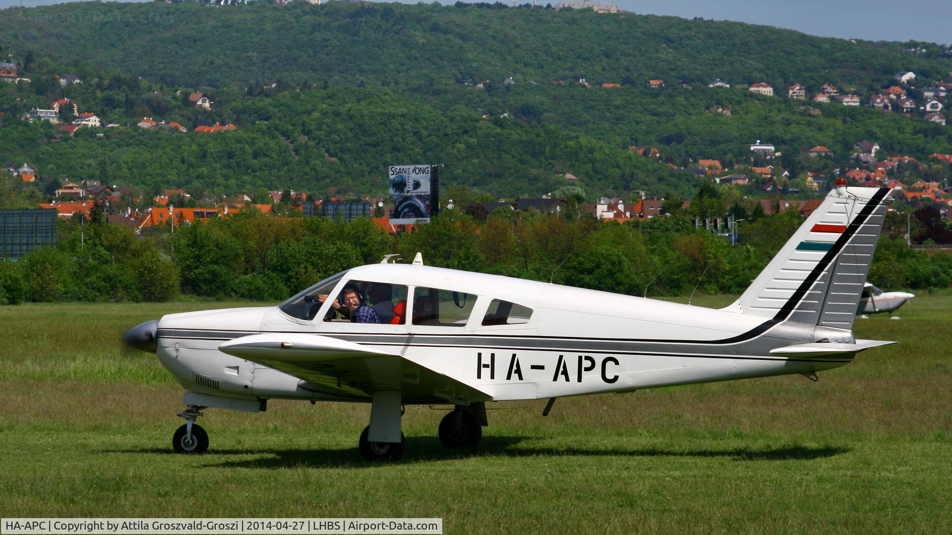 HA-APC, 1971 Piper PA-28R-200 Cherokee Arrow B C/N 28R-7135009, Budaörs Airport, Hungary