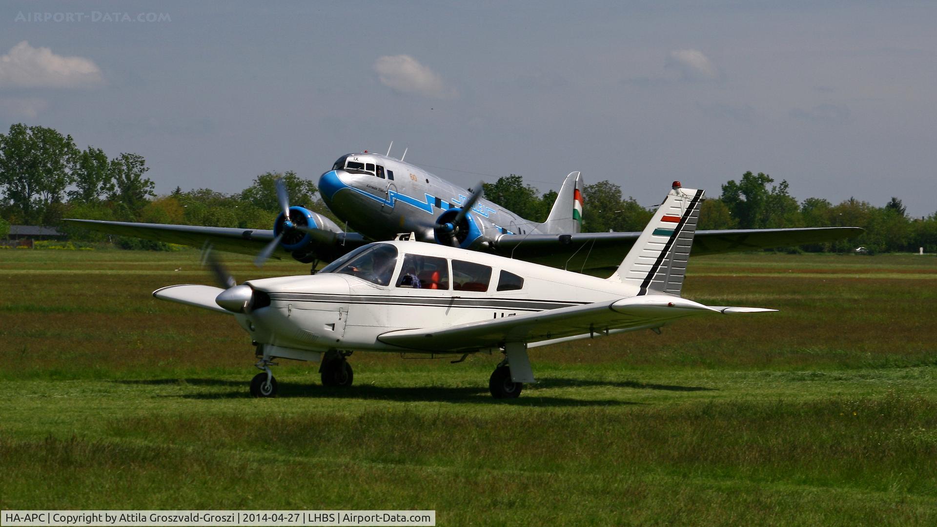 HA-APC, 1971 Piper PA-28R-200 Cherokee Arrow B C/N 28R-7135009, Budaörs Airport, Hungary
