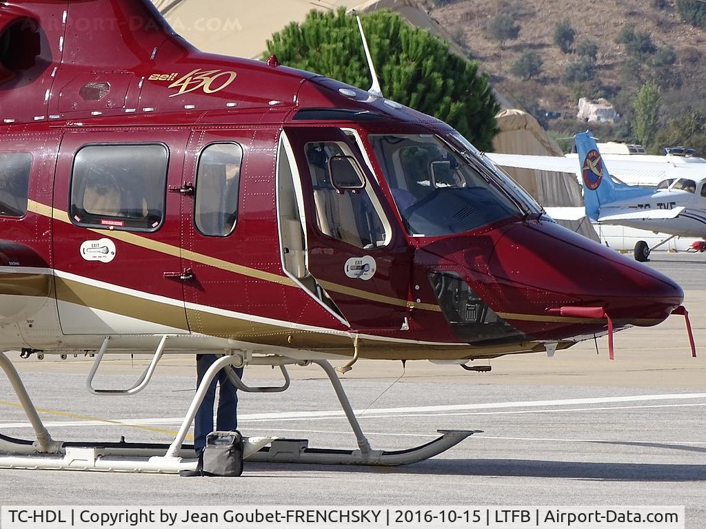TC-HDL, 2005 Bell 430 C/N 49112, Ex C-GLZM, N44434, (LV-...), N804CL, LV-BPI, N430AJ, TC-HDL
Selçuk-Efes - LTFB