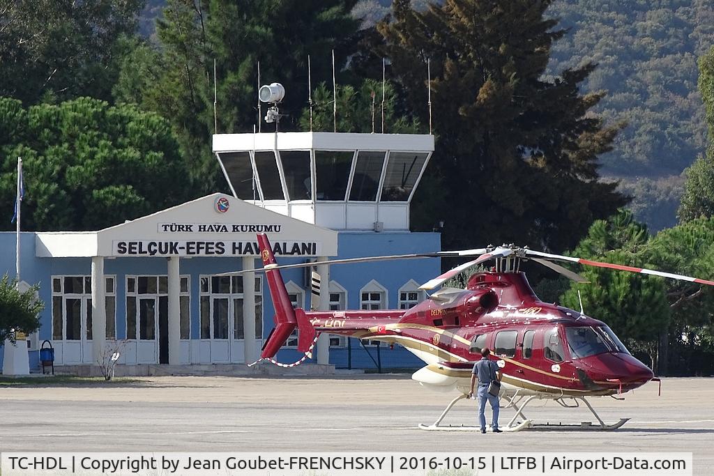 TC-HDL, 2005 Bell 430 C/N 49112, Ex C-GLZM, N44434, (LV-...), N804CL, LV-BPI, N430AJ, TC-HDL
Selçuk-Efes - LTFB