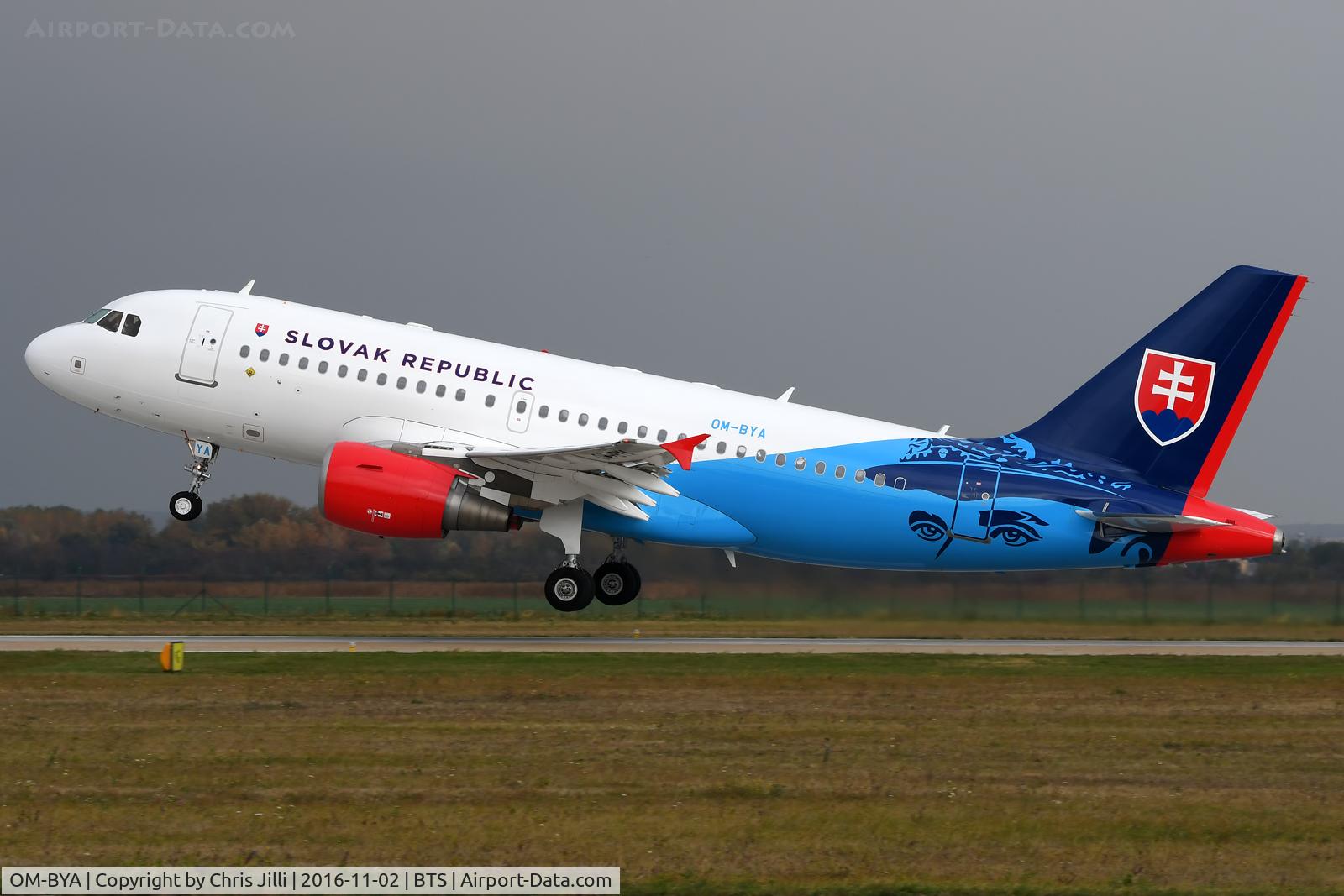 OM-BYA, 2005 Airbus A319-115 C/N 2550, Slovak Government Flying Service