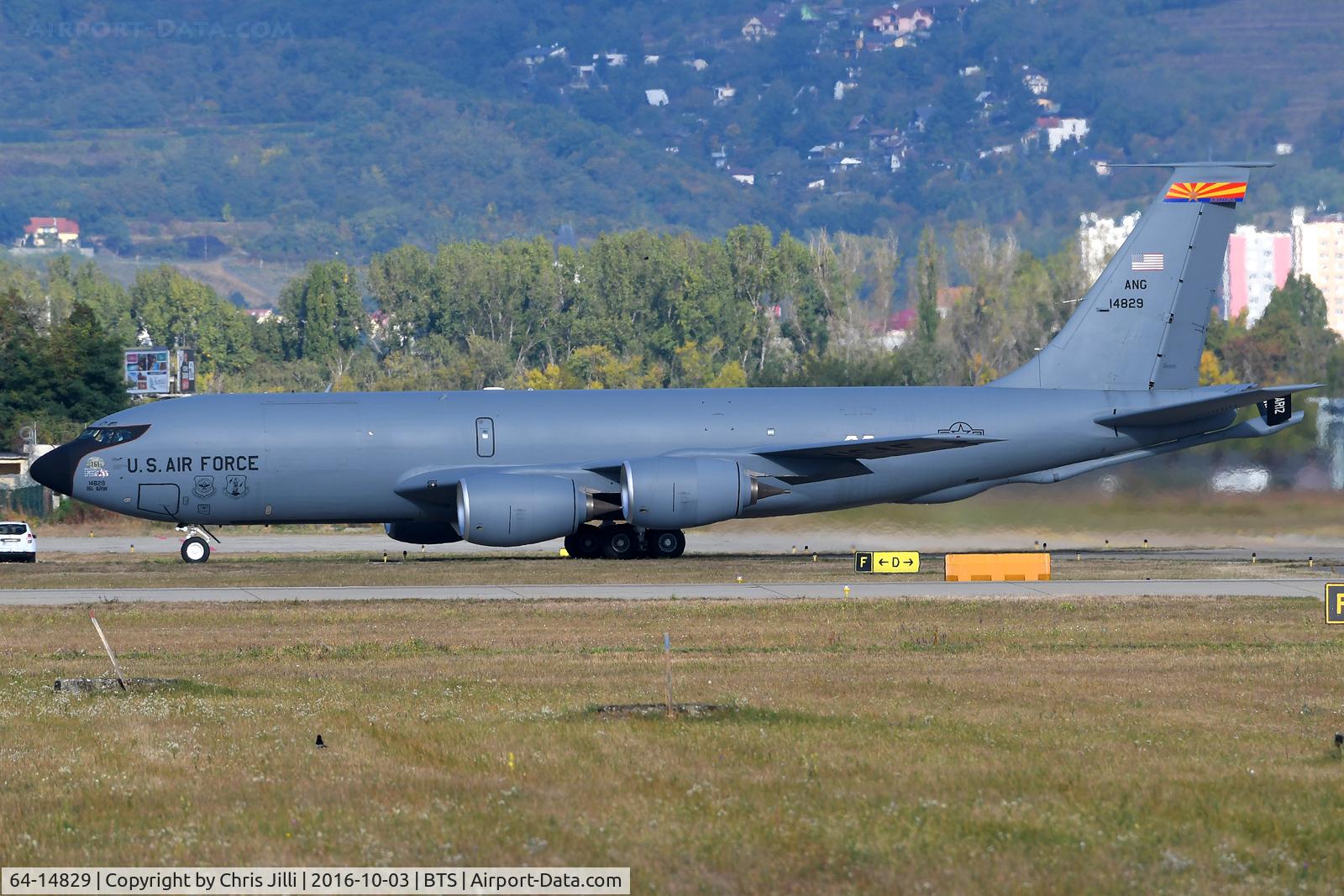 64-14829, 1964 Boeing KC-135R Stratotanker C/N 18769, US Air Force