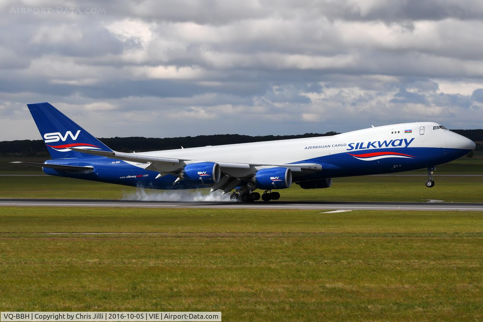 VQ-BBH, 2016 Boeing 747-83QF C/N 62708, Silkway Azerbaijan Cargo