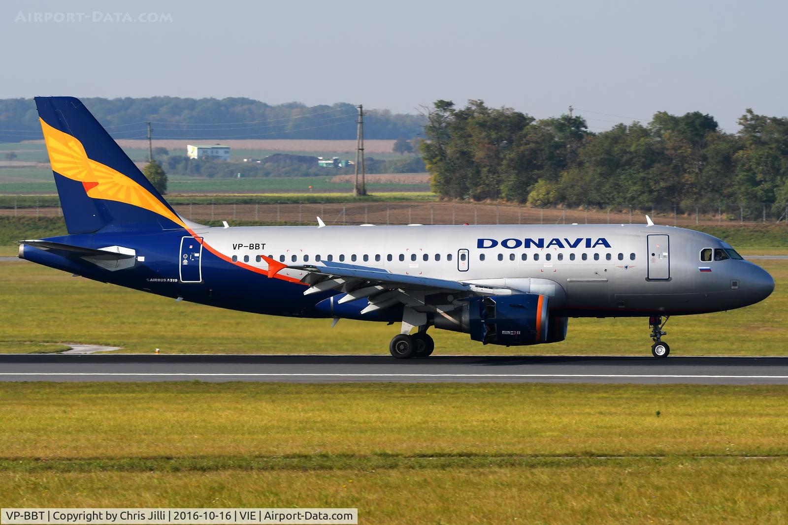 VP-BBT, 2002 Airbus A319-112 C/N 1805, Donavia