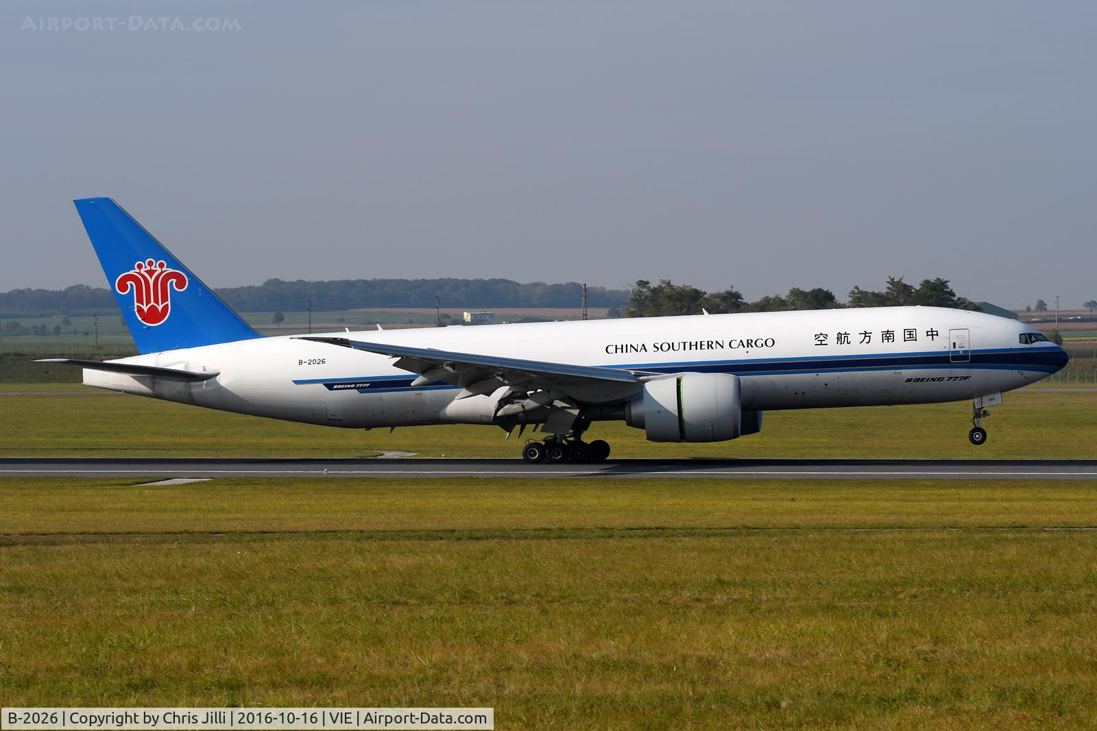 B-2026, 2015 Boeing 777-F1B C/N 41635, China Southern Cargo