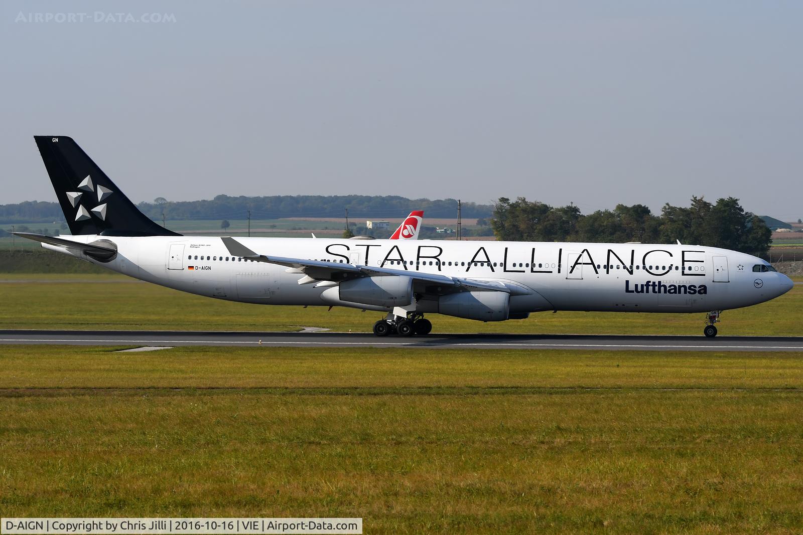 D-AIGN, 1998 Airbus A340-313 C/N 213, Lufthansa