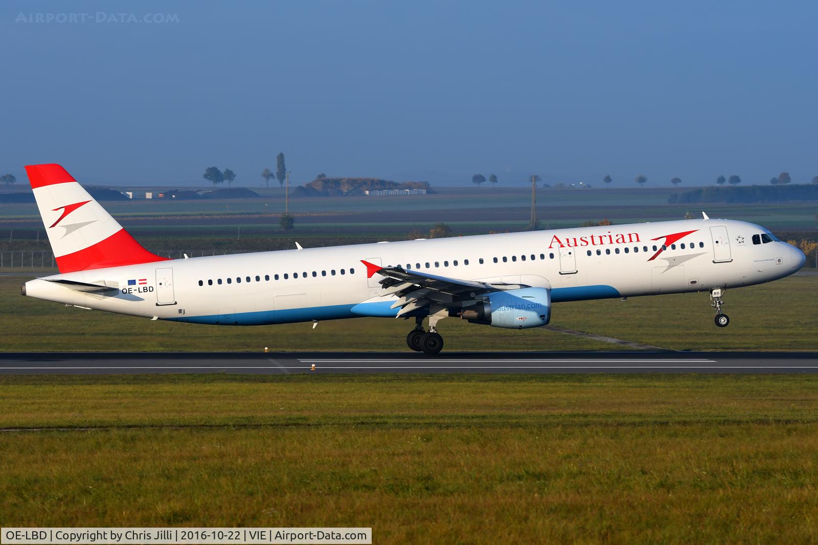 OE-LBD, 1998 Airbus A321-211 C/N 920, Austrian Airlines