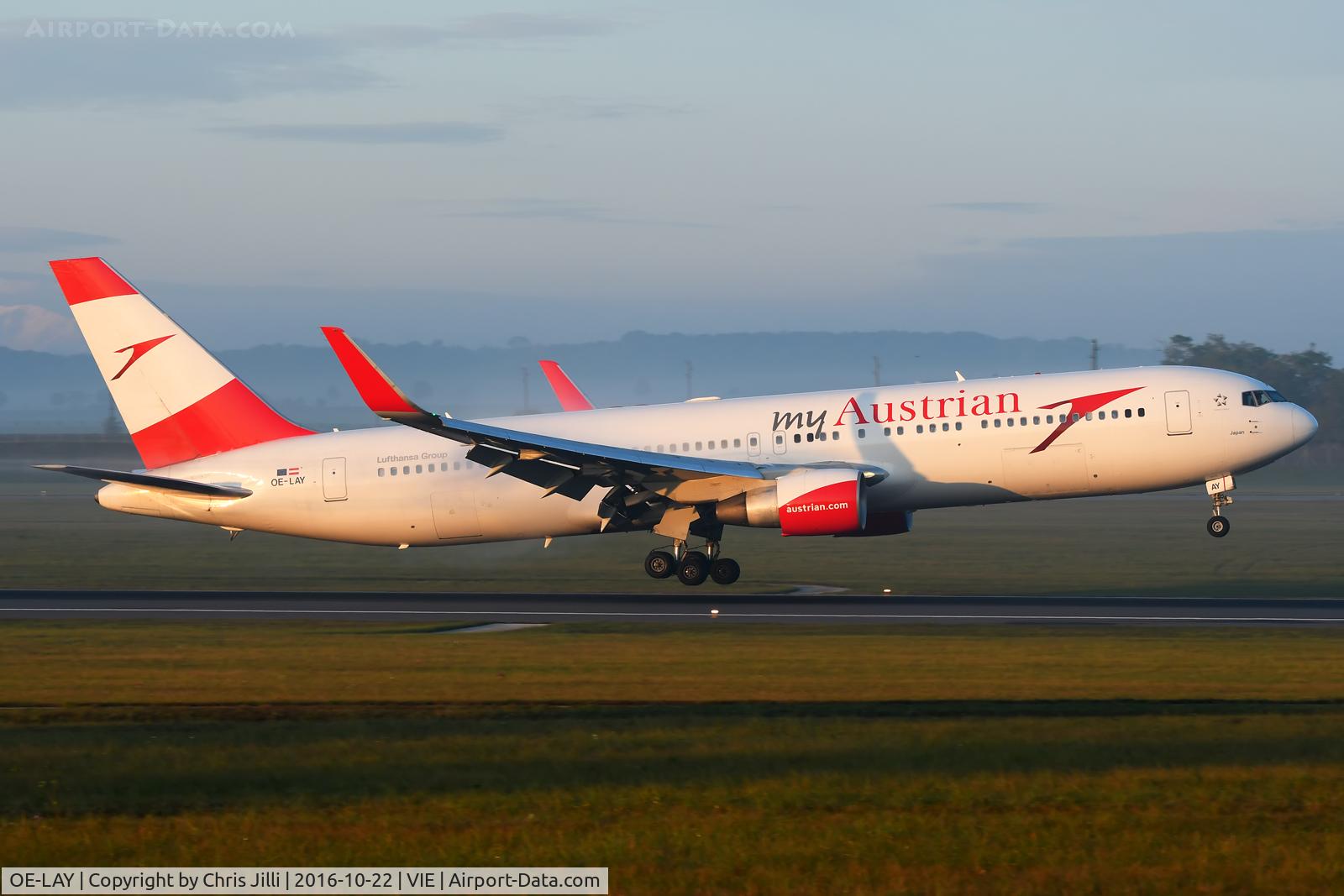OE-LAY, 1998 Boeing 767-3Z9/ER C/N 29867, Austrian Airlines