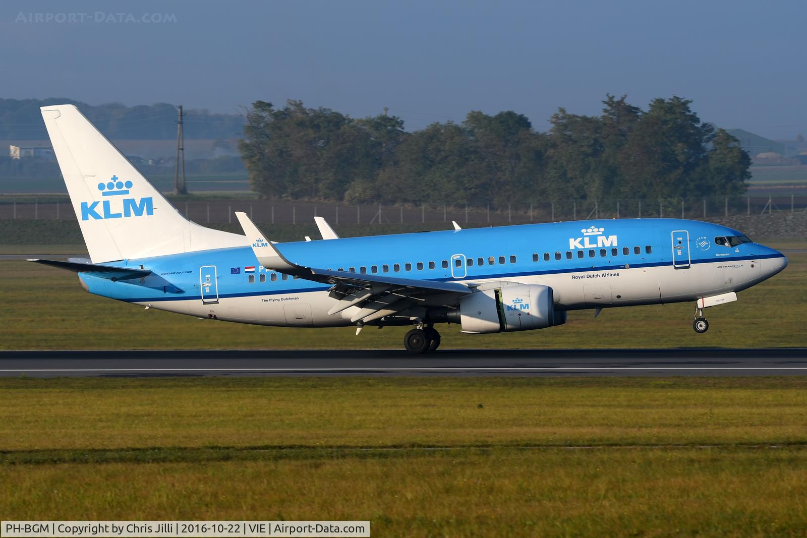 PH-BGM, 2011 Boeing 737-7K2 C/N 39255, KLM
