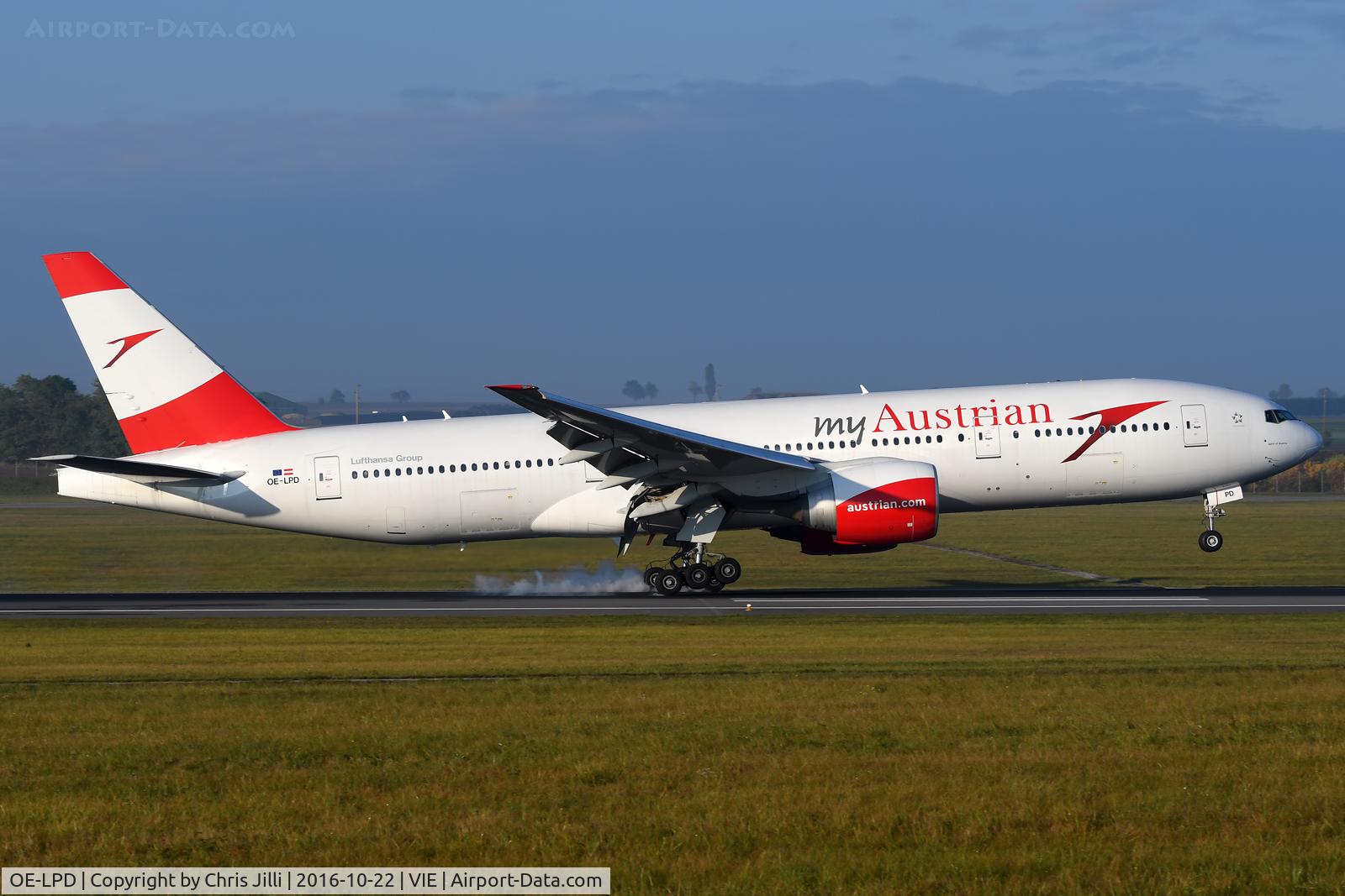 OE-LPD, 2006 Boeing 777-2Z9/ER C/N 35960, Austrian Airlines