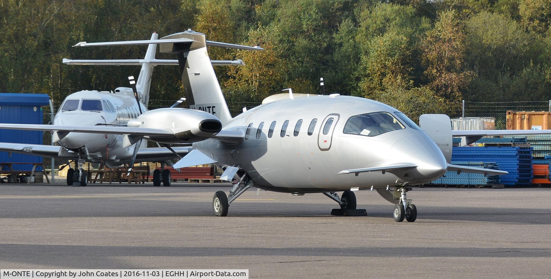 M-ONTE, 2009 Piaggio P-180 Avanti II C/N 1176, At Thurston Avn
