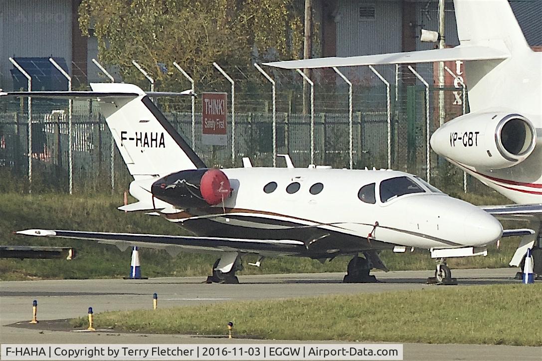 F-HAHA, 2012 Cessna 510 Citation Mustang Citation Mustang C/N 510-0405, 2012 Cessna Citation 510 Mustang, c/n: 510-0405 at Luton