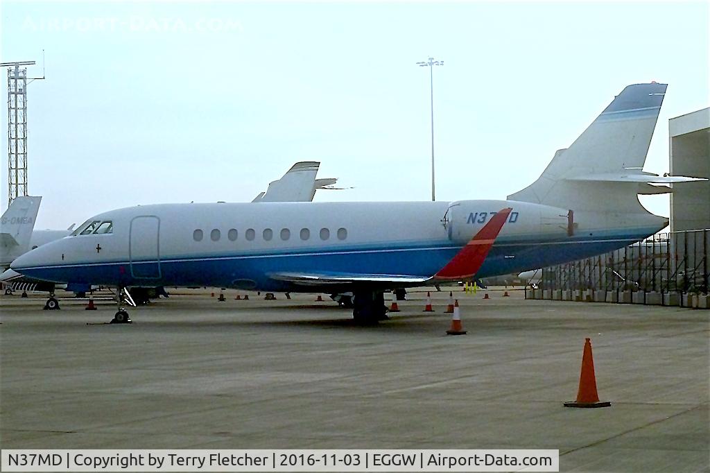 N37MD, 1996 Dassault Falcon 2000 C/N 32, 1996 Dassault Falcon 2000, c/n: 32 at Luton