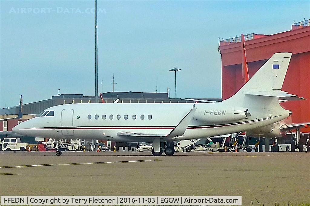 I-FEDN, 2009 Dassault Falcon 2000LX C/N 204, 2009 Dassault Falcon 2000LX, c/n: 204 at Luton
