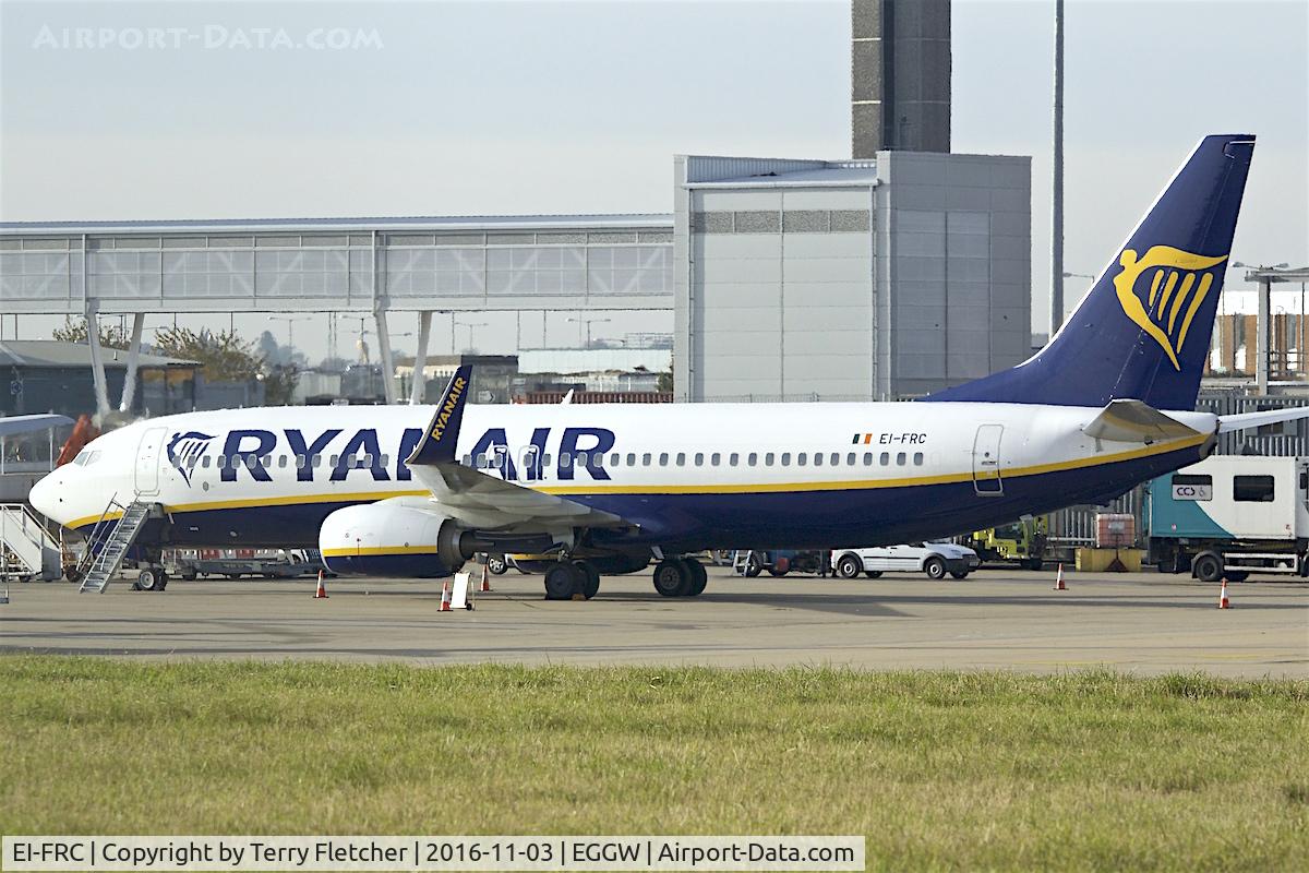 EI-FRC, 2016 Boeing 737-8AS C/N 62690, 2016 Boeing 737-8AS, c/n: 62690 of Ryanair at Luton