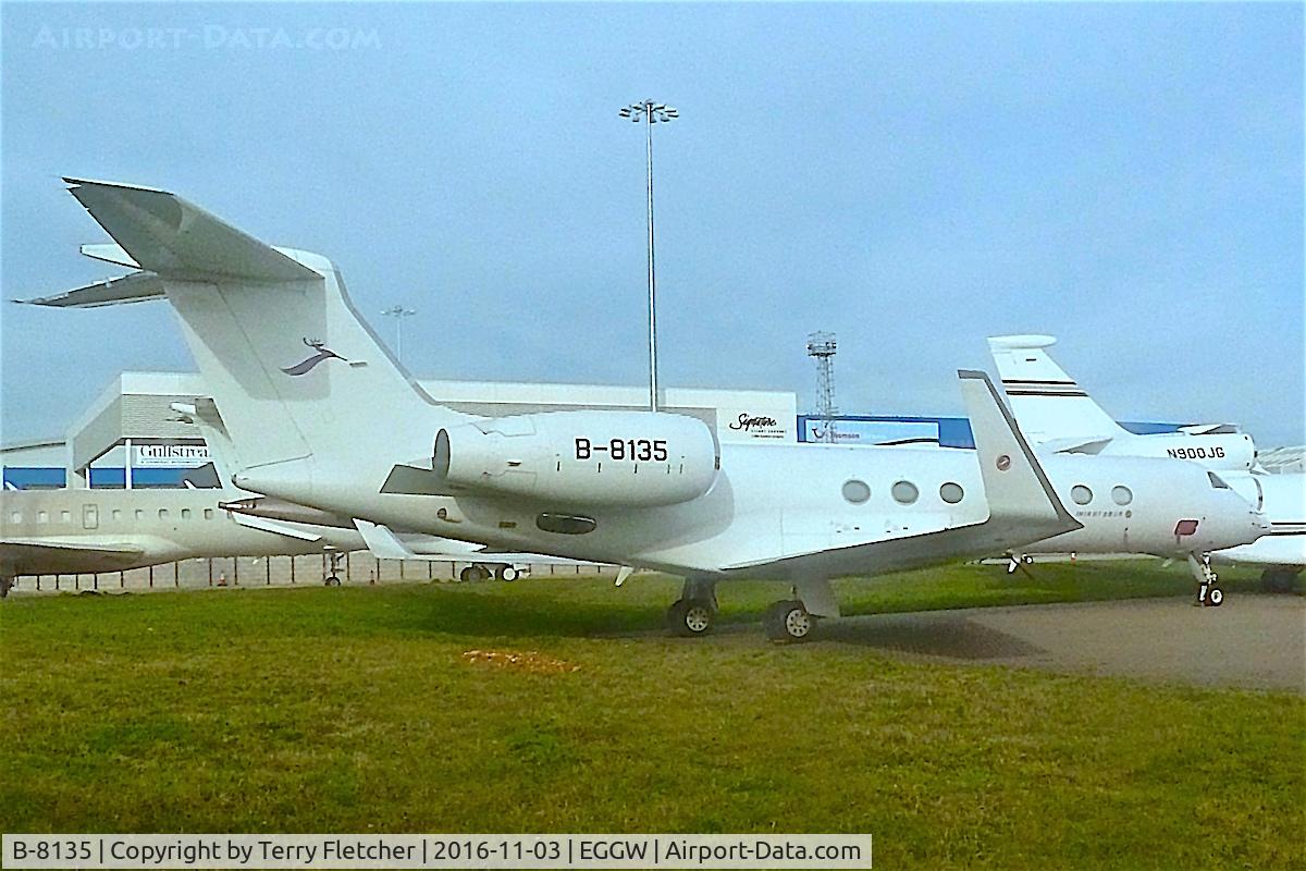 B-8135, 2003 Gulfstream Aerospace GV-SP (G550) C/N 5023, 2003 Gulfstream Aerospace GV-SP (G550), c/n: 5023 at Luton