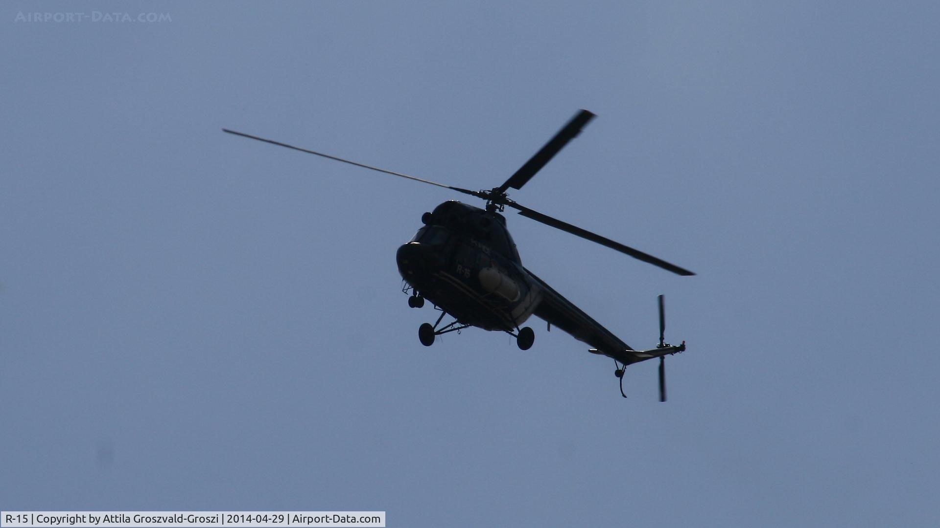 R-15, Mil (PZL-Swidnik) Mi-2 C/N 537201, Veszprém airspace, Hungary