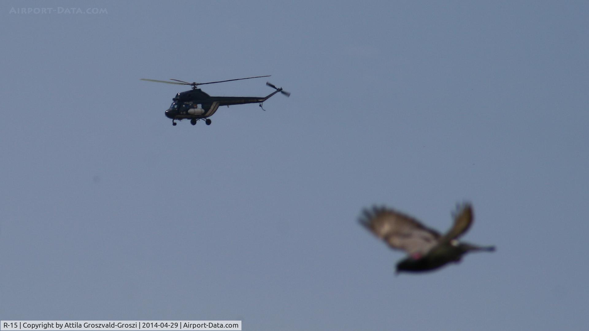R-15, Mil (PZL-Swidnik) Mi-2 C/N 537201, Veszprém airspace, Hungary