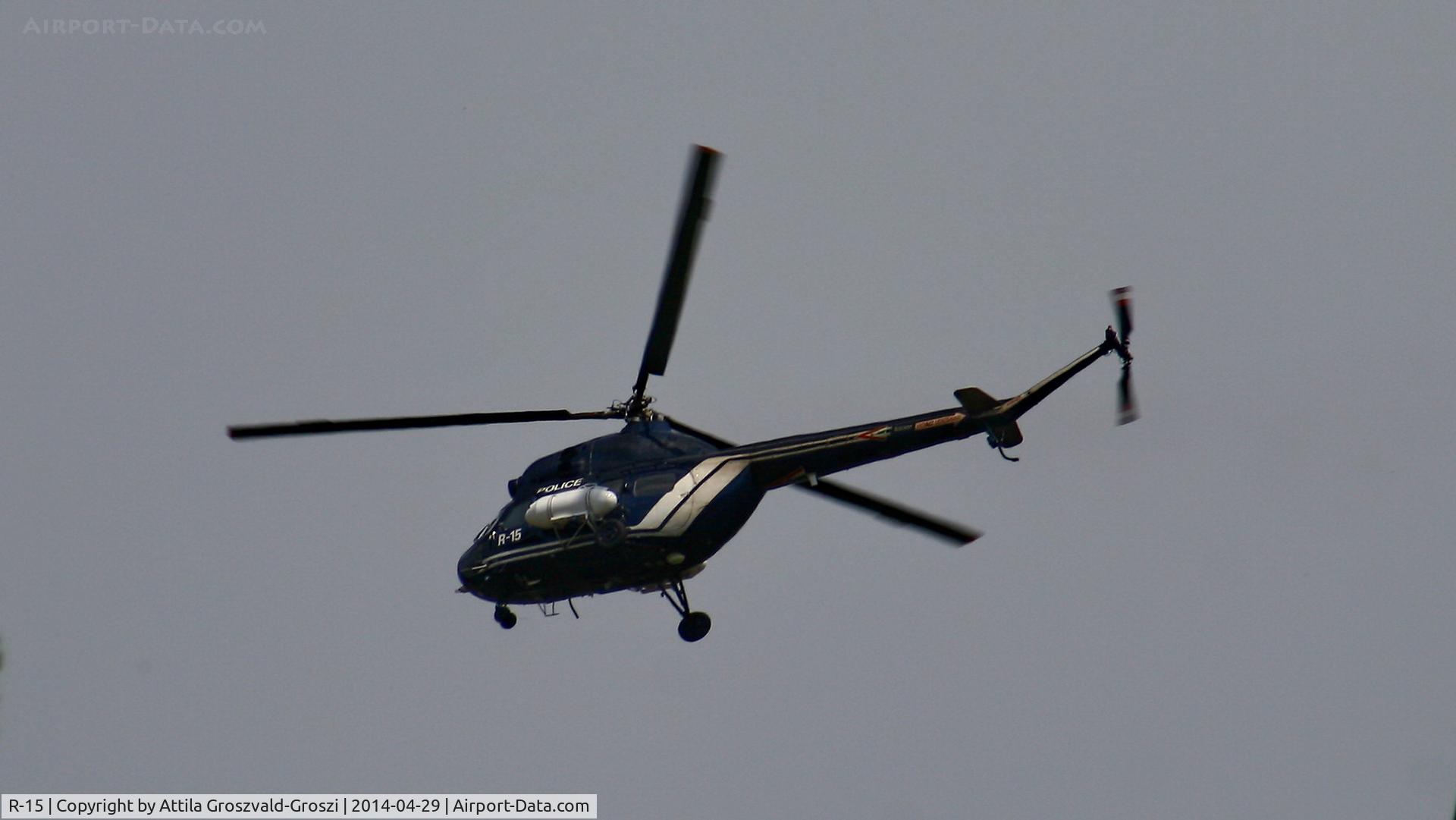 R-15, Mil (PZL-Swidnik) Mi-2 C/N 537201, Veszprém airspace, Hungary