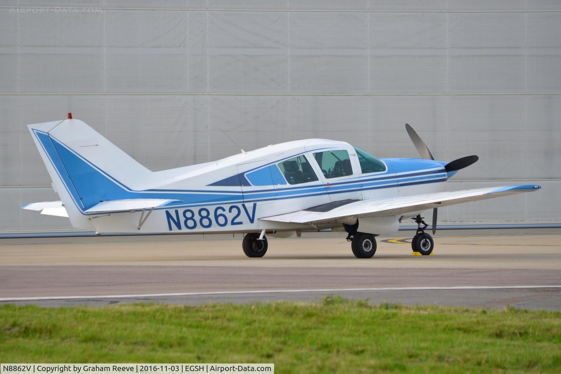 N8862V, 1971 Bellanca 17-31ATC Super Viking C/N 31022, Parked at Norwich.