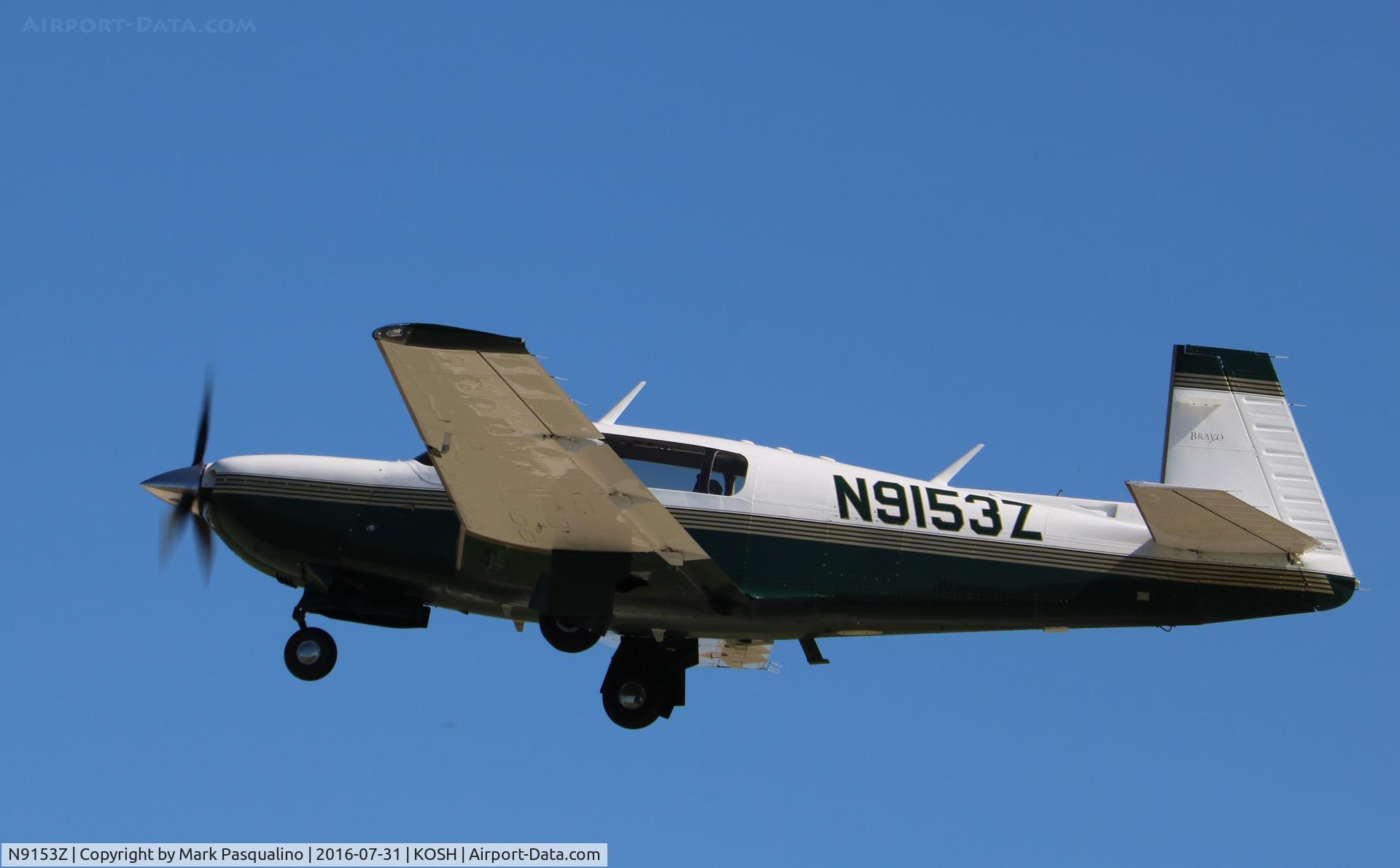 N9153Z, 1996 Mooney M20M Bravo C/N 27-0209, Mooney M20M