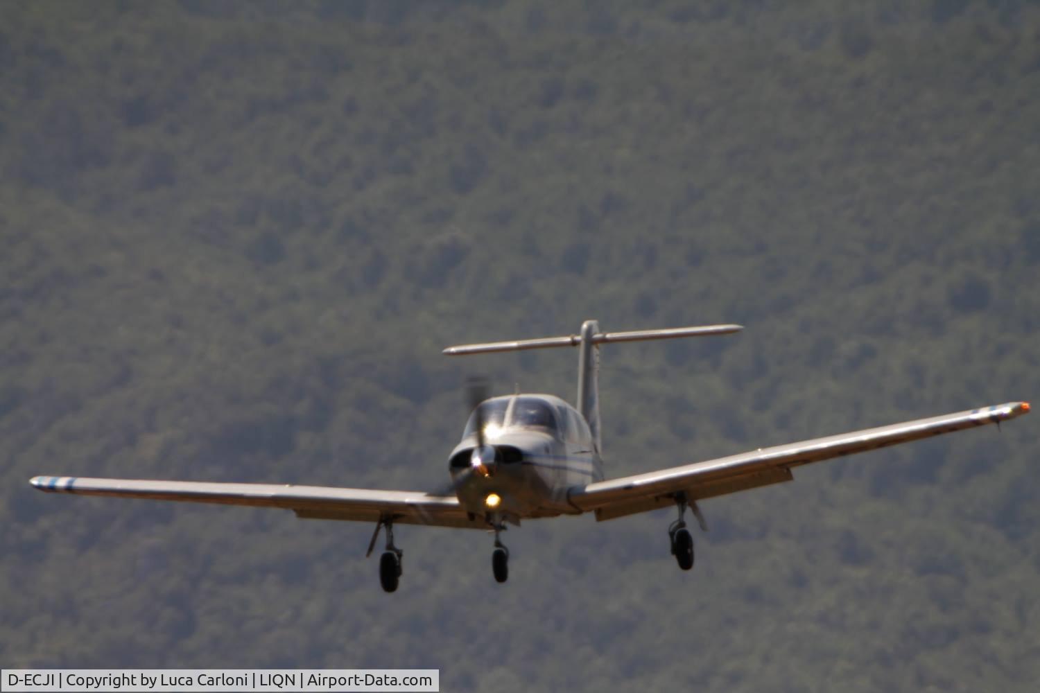 D-ECJI, 1981 Piper PA-28RT-201T Turbo Arrow IV Arrow IV C/N 28R-8131192, Landing at Rieti airport, Italy
