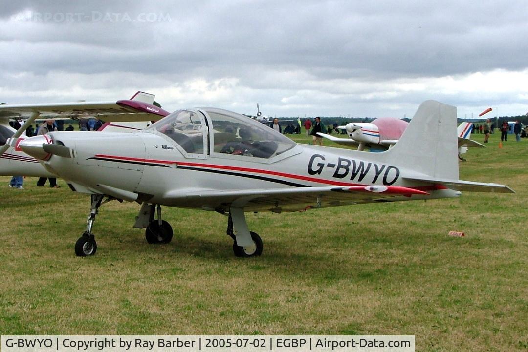 G-BWYO, 1998 Sequoia F-8L Falco C/N PFA 100-10920, Sequoia F.8L Falco [PFA 100-10920] Kemble~G 02/07/2005