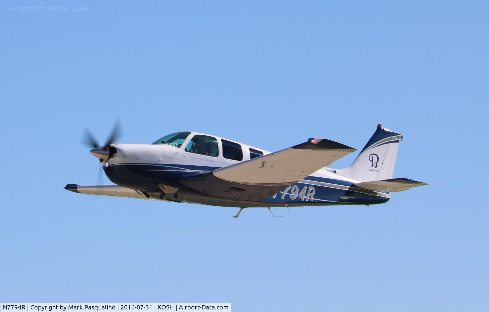 N7794R, 1968 Beech 36 Bonanza C/N E-126, Beech 36