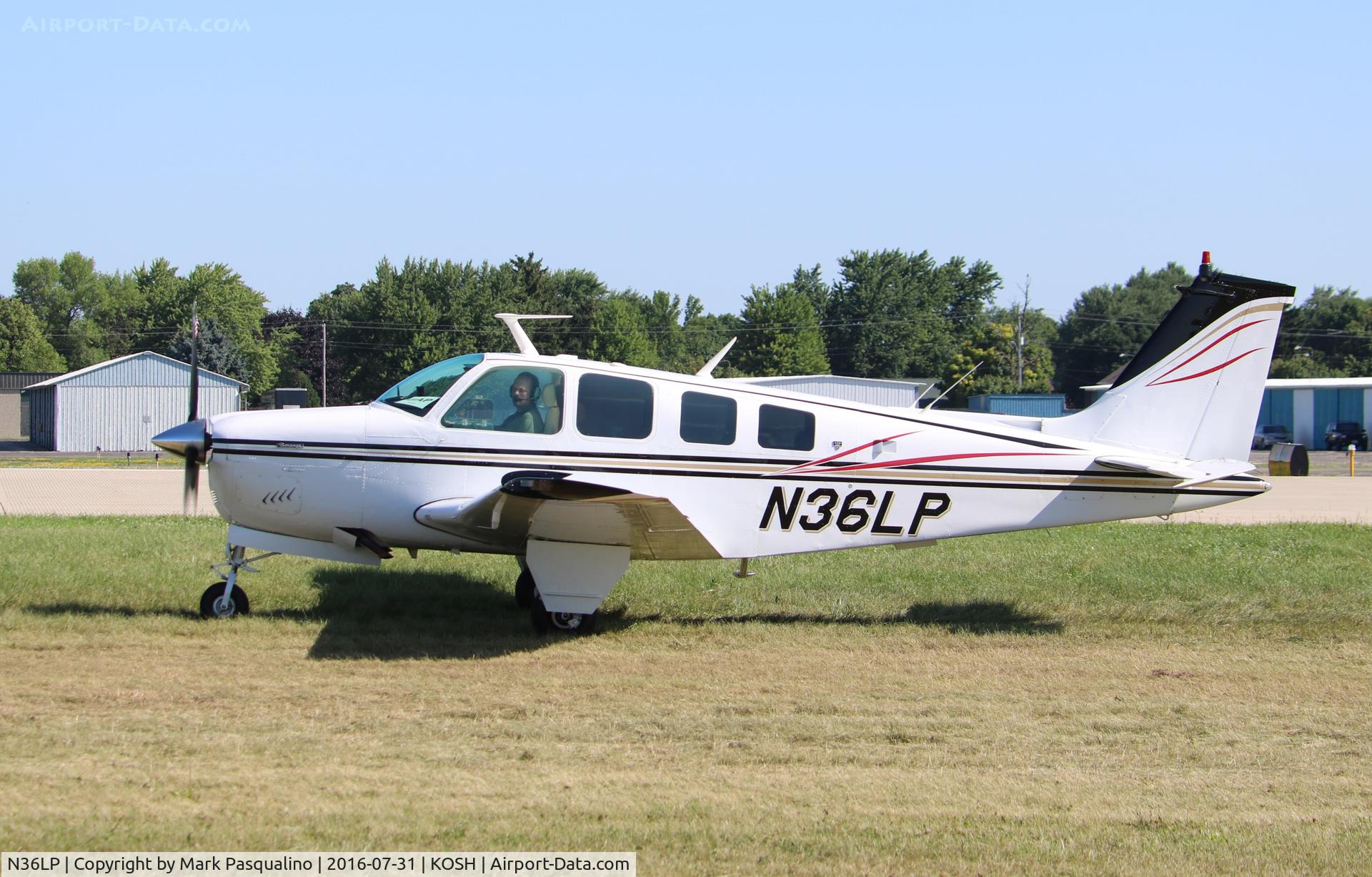 N36LP, 1976 Beech A36 Bonanza 36 C/N E-894, Beech A36