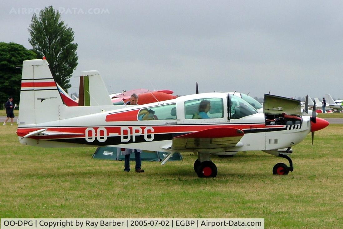 OO-DPG, 1974 Grumman American AA-5 Traveler C/N AA5-0647, Grumman American AA-5 Traveler [AA5-0647] Kemble~G 02/07/2005