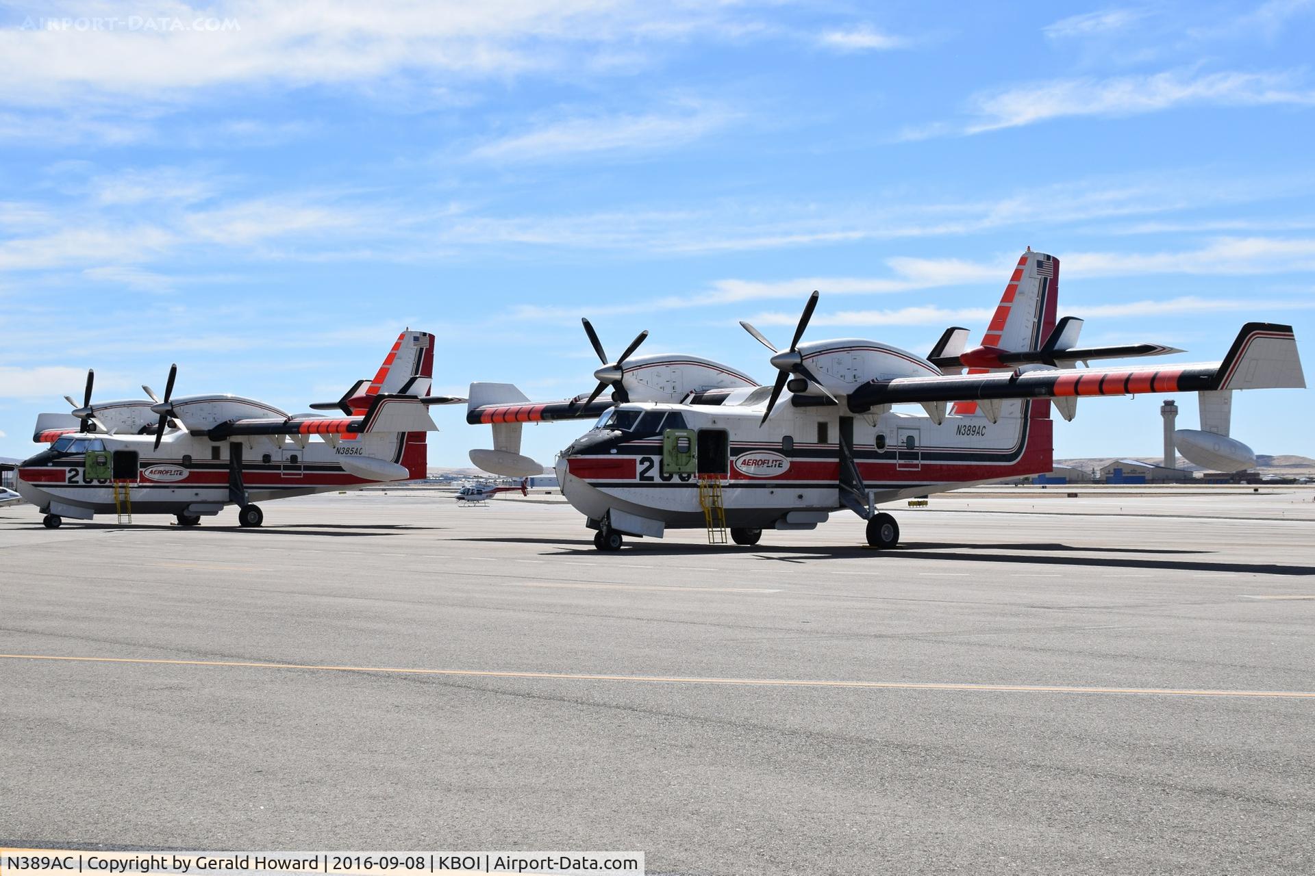 N389AC, 2013 Bombardier CL-415 (CL-215-6B11) C/N 2089, water tanker