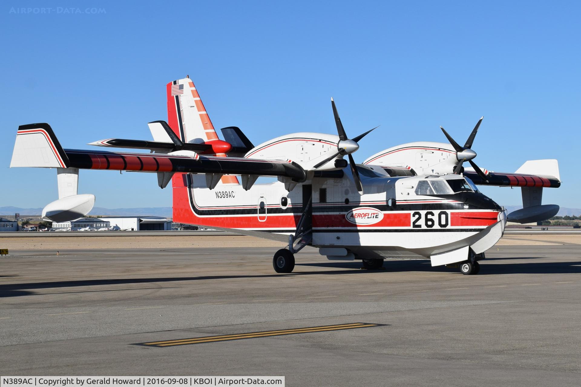 N389AC, 2013 Bombardier CL-415 (CL-215-6B11) C/N 2089, water tanker