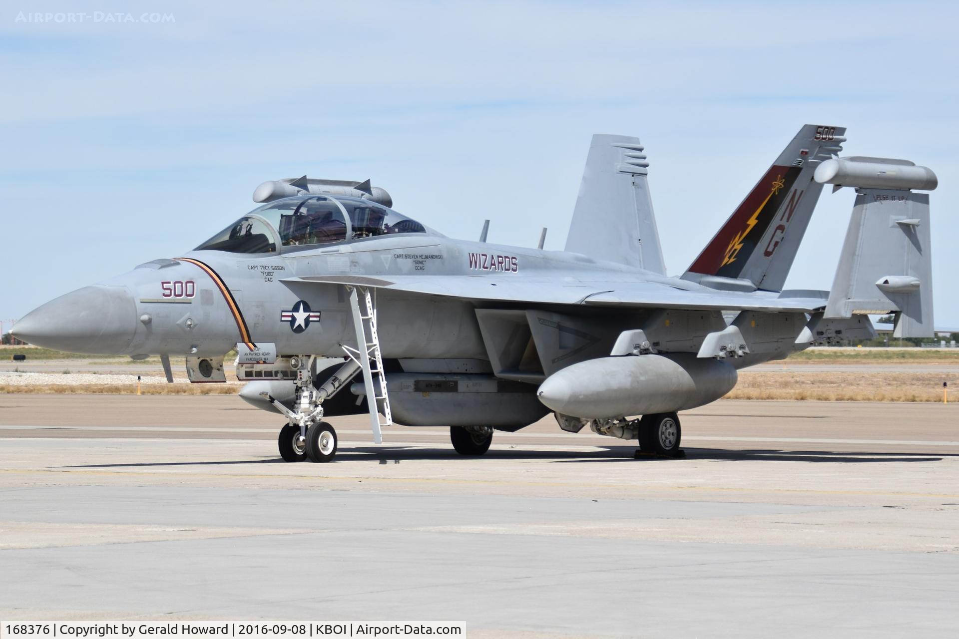 168376, Boeing EA-18G Growler C/N G-62, VAQ-133 “Wizards”, Whidbey Island, WA